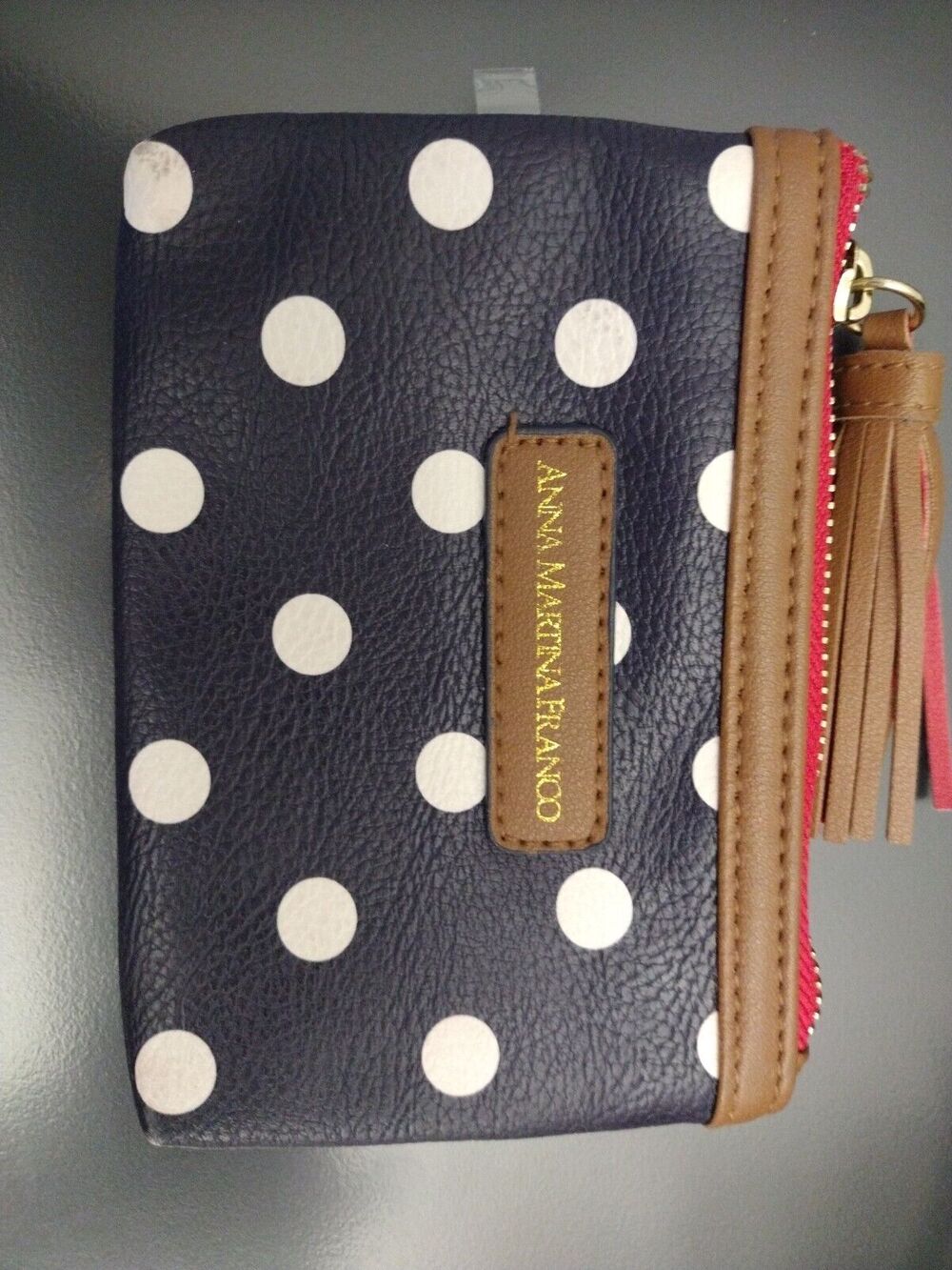 Anna Martina Franco Coin Purse 5x4 Polka Dot